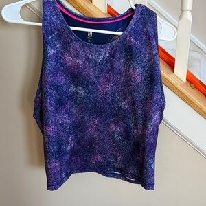Ideology Women's Vibrant Purple and Pink Tank Top